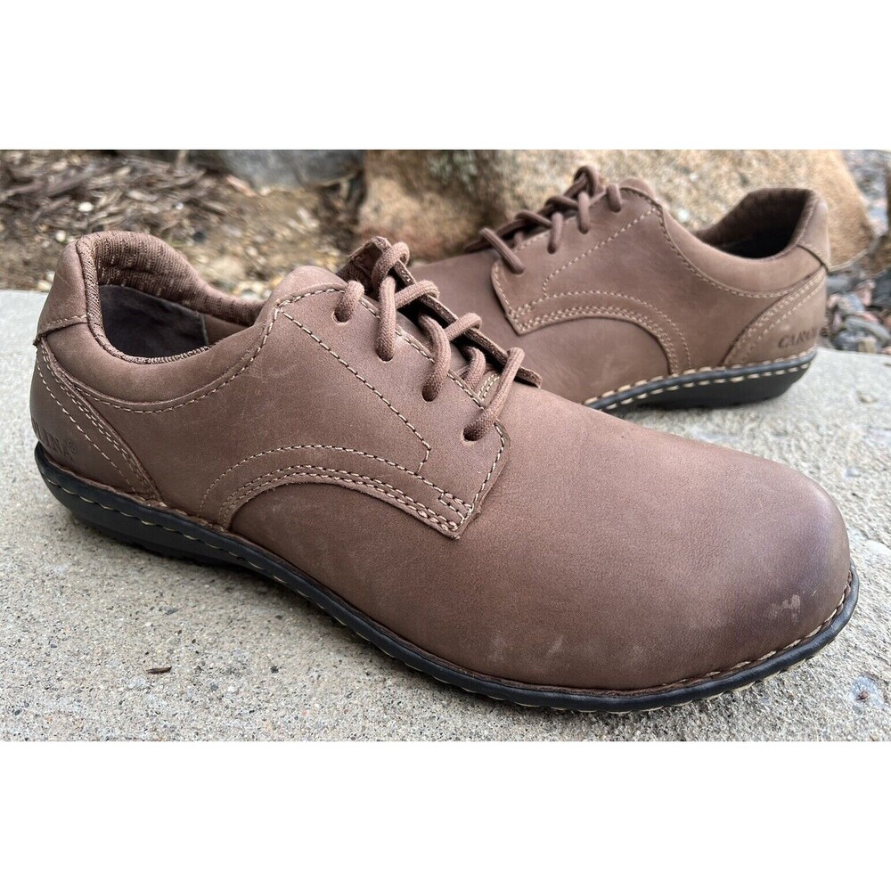 Carolina Opanka Oxford Women’s 9W Brown Leather Aluminum Toe Work Shoes CA3683